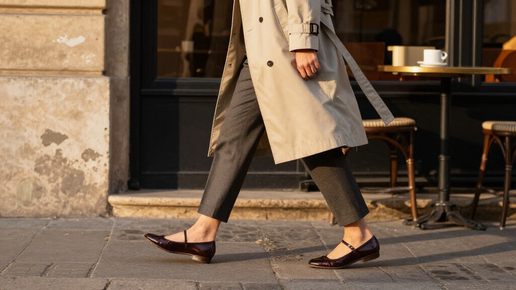 Spotted In Paris: 3 Flat-Shoe Trends That Look Rich And Classic