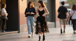 Tate McRae Just Wore The Naked Skirt Trend Everyone Will Be Talking About For The Next Few Months