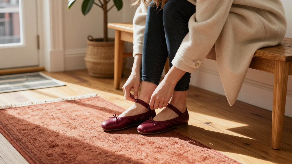 The Rich-Looking Flat-Shoe Color That Will Define 2027